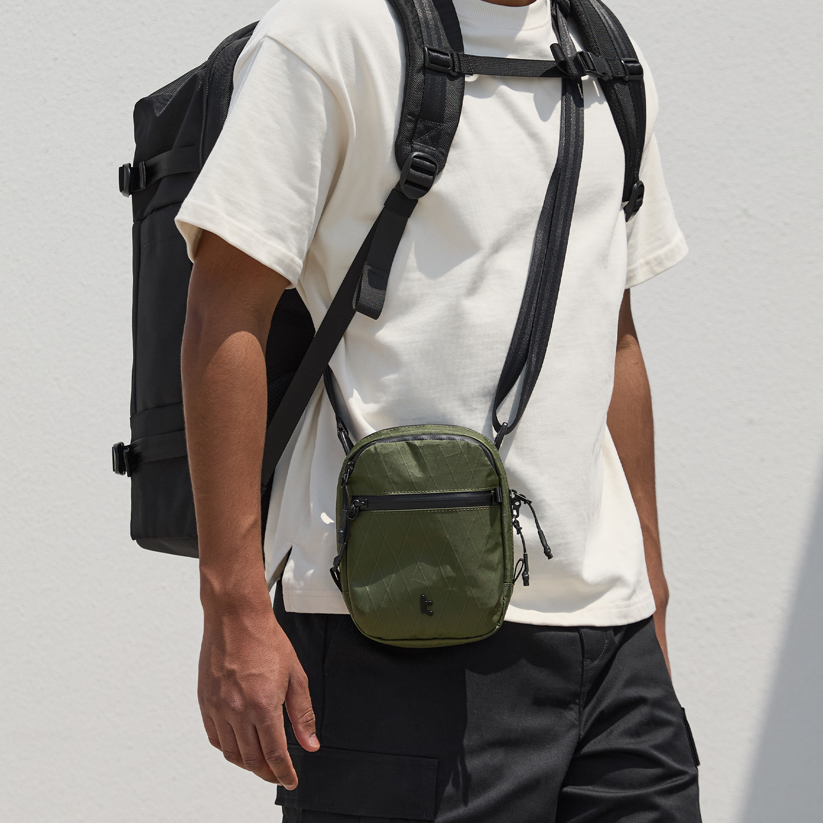 Amazon.co.jp: [tomtoc] X-Pac ショルダーバッグ 軽量 スマホポーチ